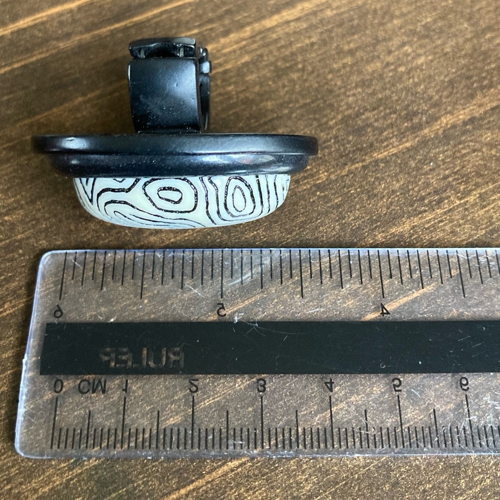 Chico’s Signed Statement Piece Stretch Ring - image 6